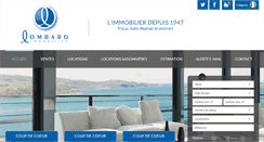 Desktop Screenshot of lombard-immobilier.com