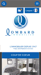 Mobile Screenshot of lombard-immobilier.com